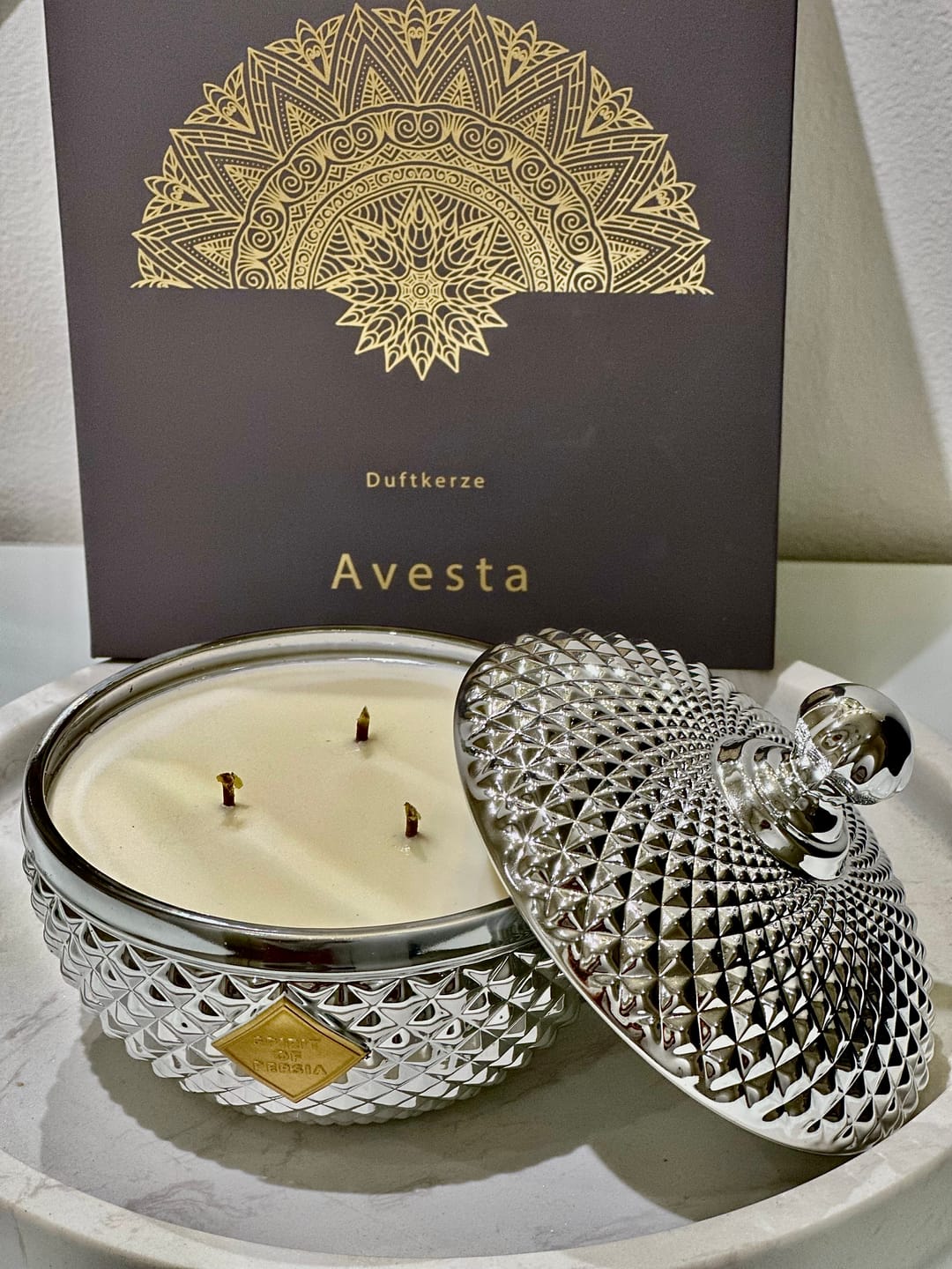Customer photo review of Duftkerze - Avesta