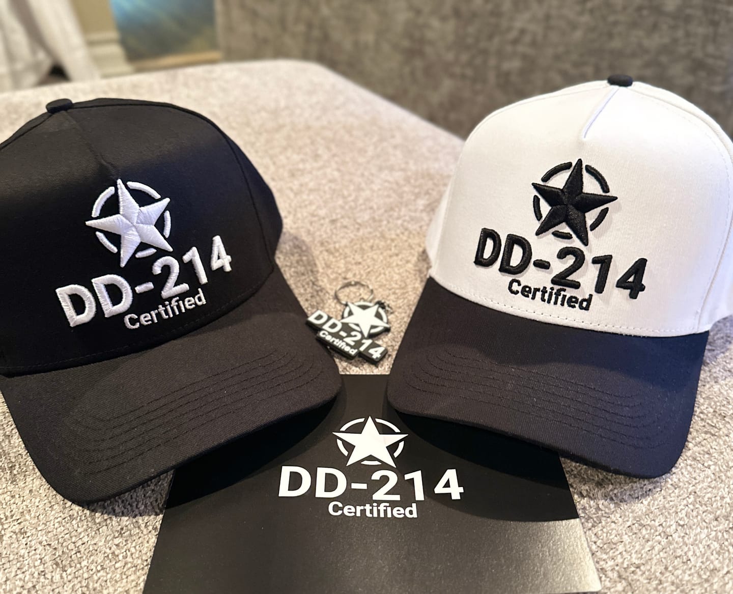 Customer photo review of Veterans Honor Snapback - (Black & White)