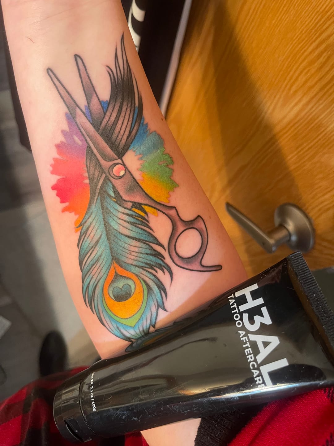 Customer photo review of H3al Tattoo Aftercare