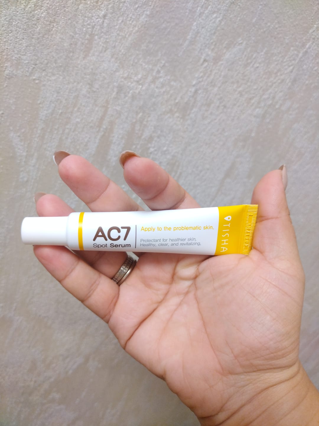 Customer photo review of Dr. Tisha AC7 Анти акне серум с микроигли (спикули)