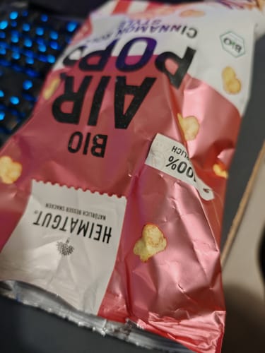Customer photo review of Bio AirPops Cinnamon Roll Style