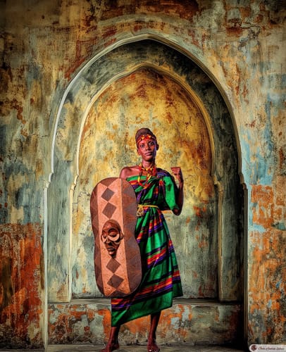 Customer photo review of Stone Arch Texture Background Overlays