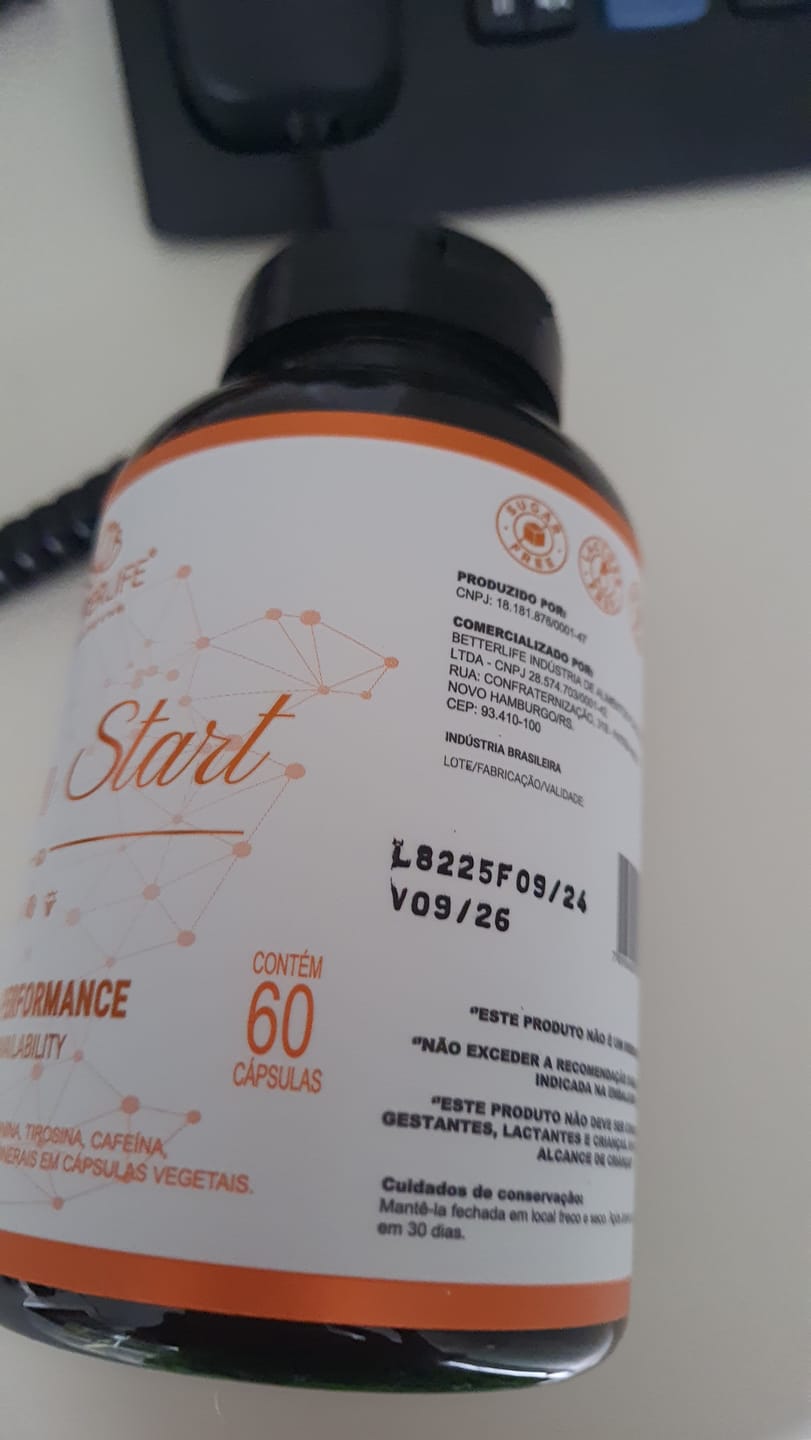 Customer photo review of Brain Start 60 Cápsulas