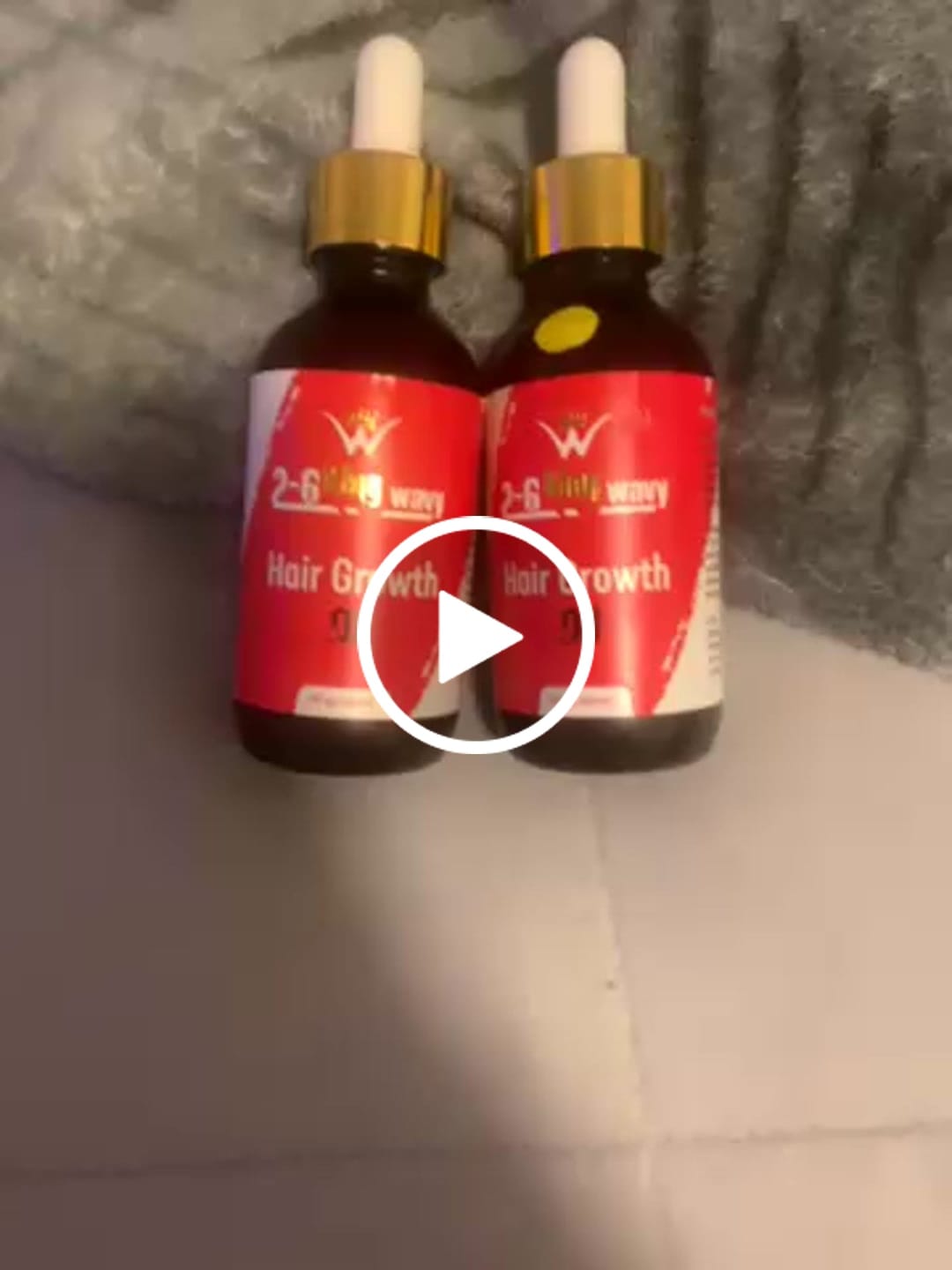 Customer video review of Hair Growth Oil 2oz Premium Quality