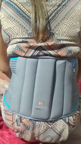 Customer photo review of Lumbocare (Lumbo Sacral Belt) | Provides Support to the Lower Back | Pain solution for Back and Abdomen (Grey)