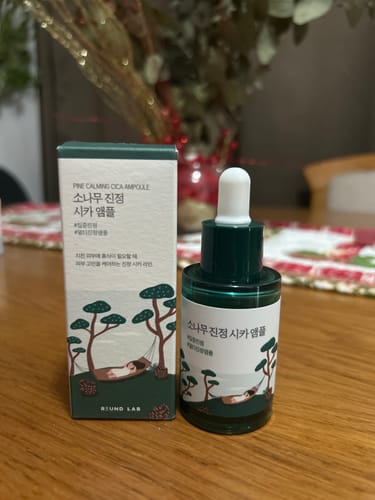 Customer photo review of Pine Calming Cica Ampoule