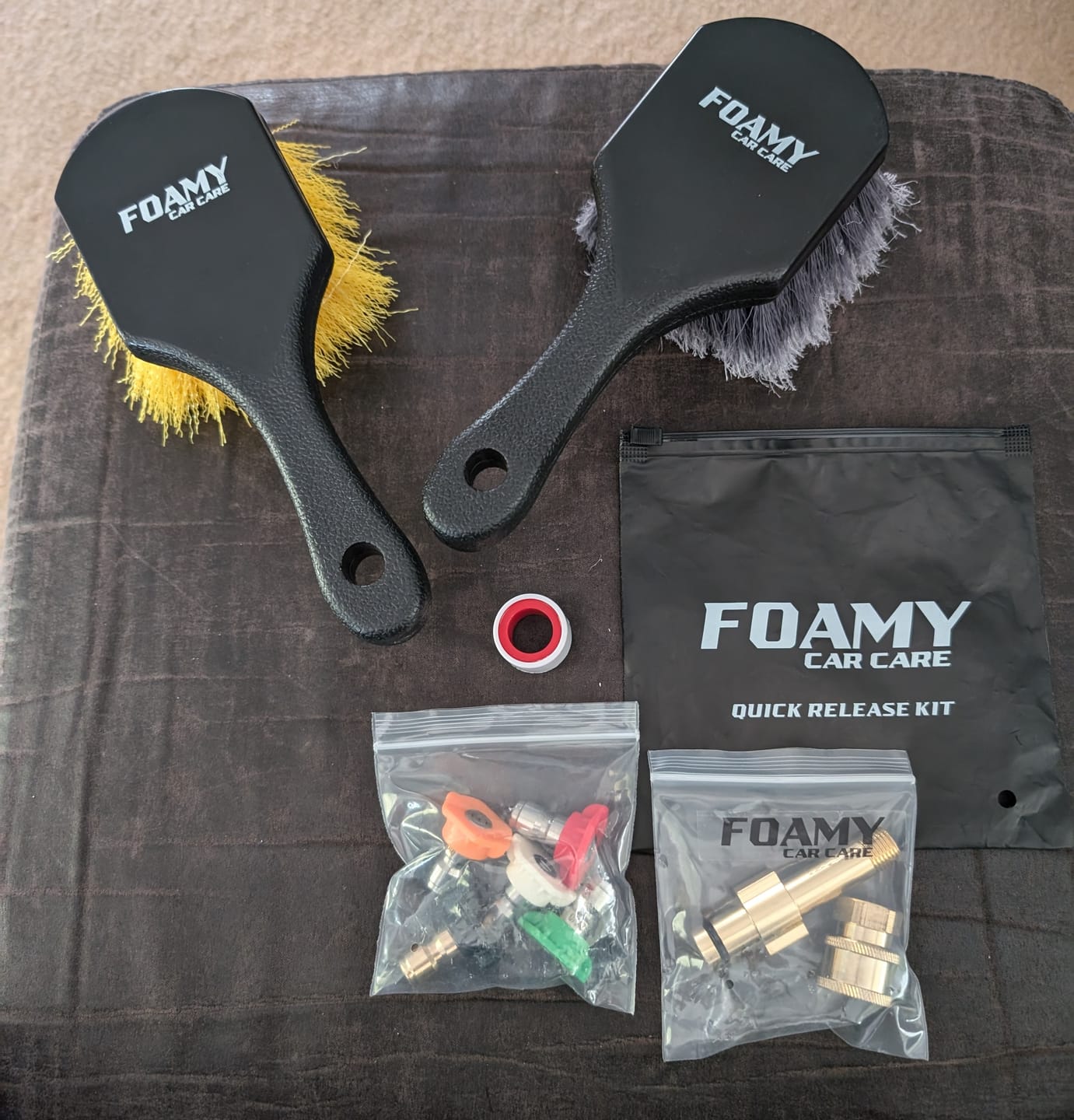 Customer photo review of Short Wand Quick Release Kit