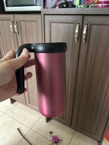 Customer photo review of 16 oz Mocha Travel Mug