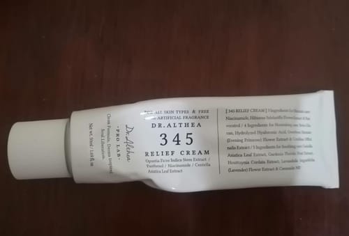 Customer photo review of 345 Relief Cream