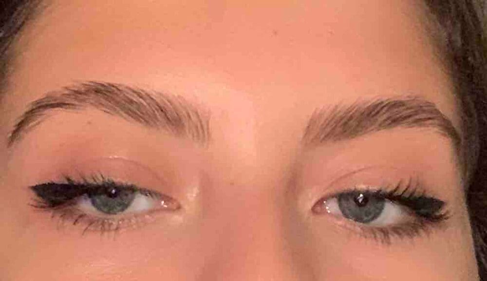 Customer photo review of BROW SETTER - 50 ML