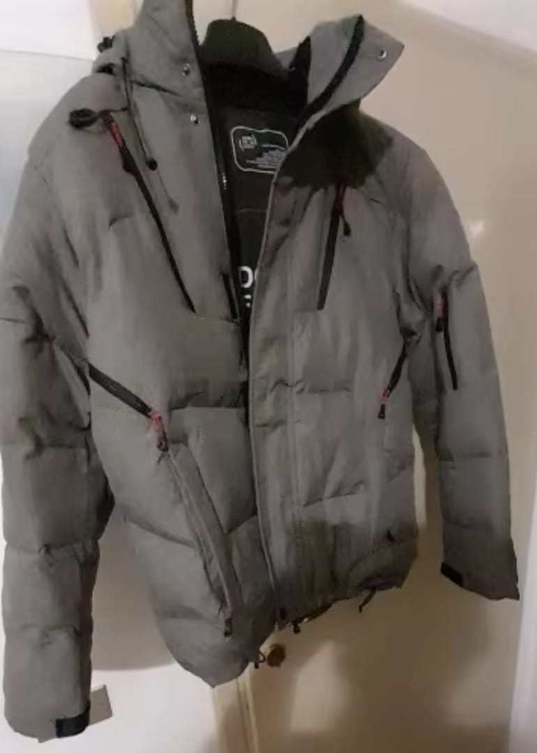Customer photo review of Thermo-Skijacke | Warme, winddichte Wintersportjacke