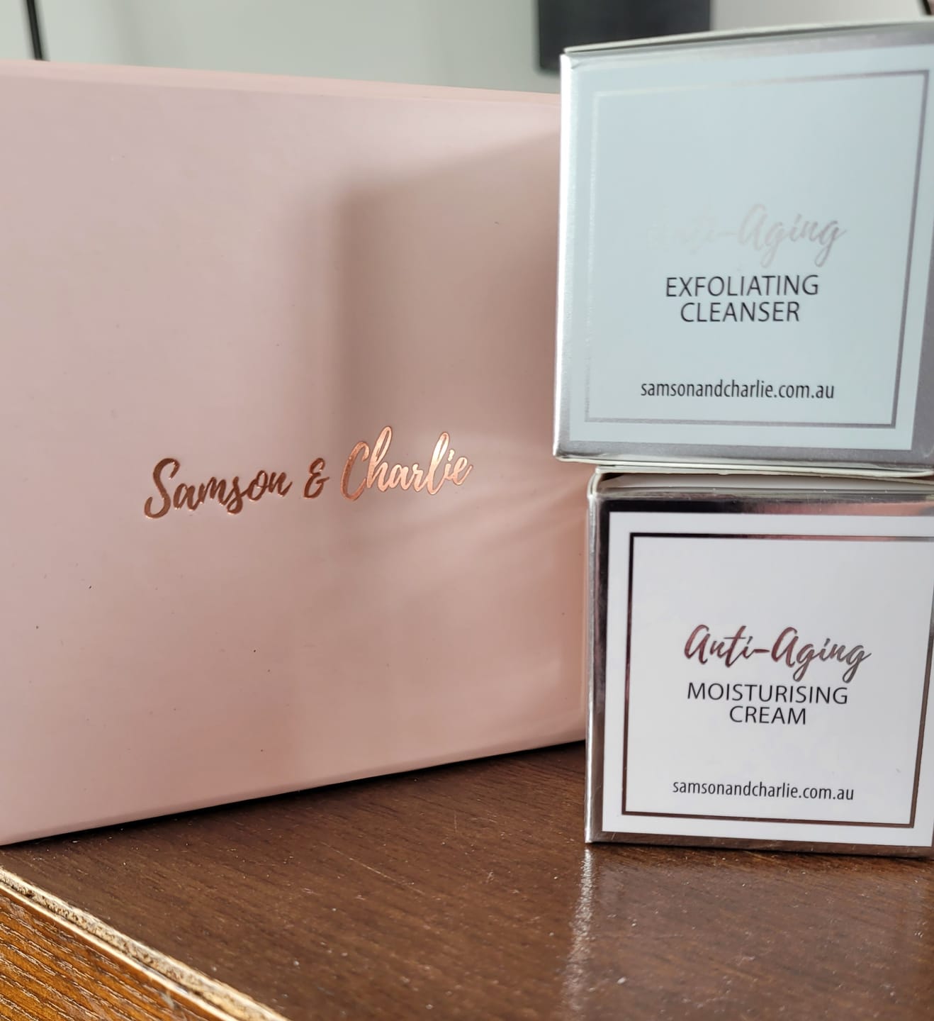 Customer photo review of 2 Step Anti-Aging Skincare System