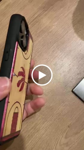 Customer video review of Toronto Raptors - NBA Authentic Wood Case