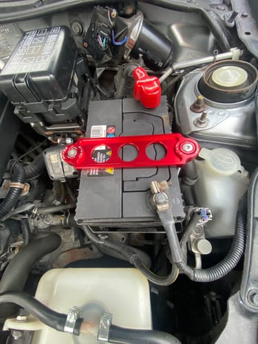 Customer photo review of JDM Battery Tie Down