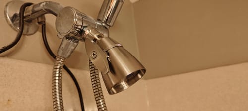 Customer photo review of 2 Inch Low Flow Shower Head