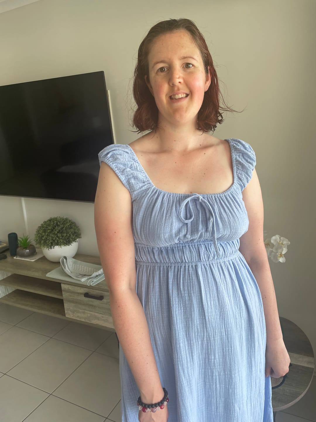 Customer photo review of Protect Tinted Moisturizer