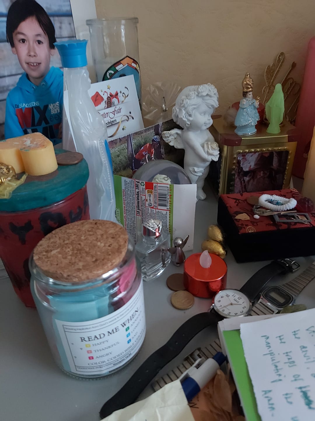 Customer photo review of (GIFTING OFFER) Handmade 90 Day Bible Verses Jar (Comes With Christian Gift Box)