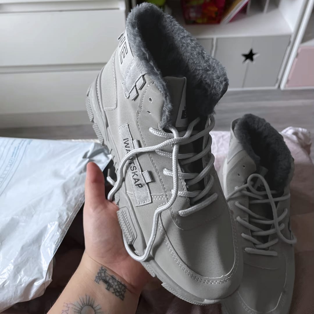 Customer photo review of Winter-Sneaker | Warme, weich gefütterte Winterschuhe