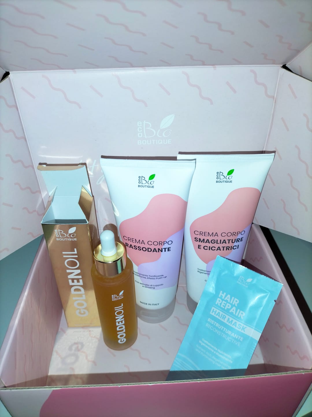 Customer photo review of Crema Corpo Smagliature e Cicatrici