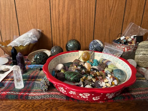 Customer photo review of Crystal Surprise Box - Subscription