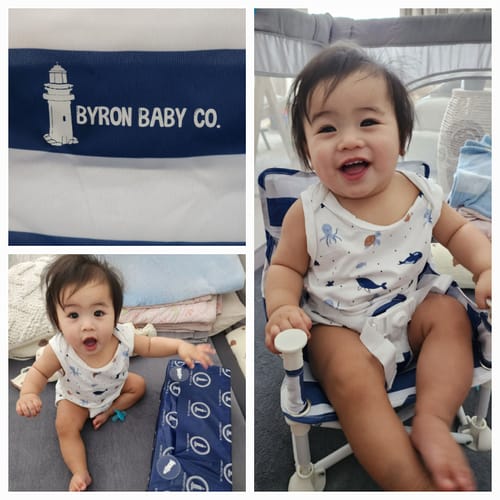 Customer photo review of Printed Pouch - Rose Gingham by Lordy Dordie
