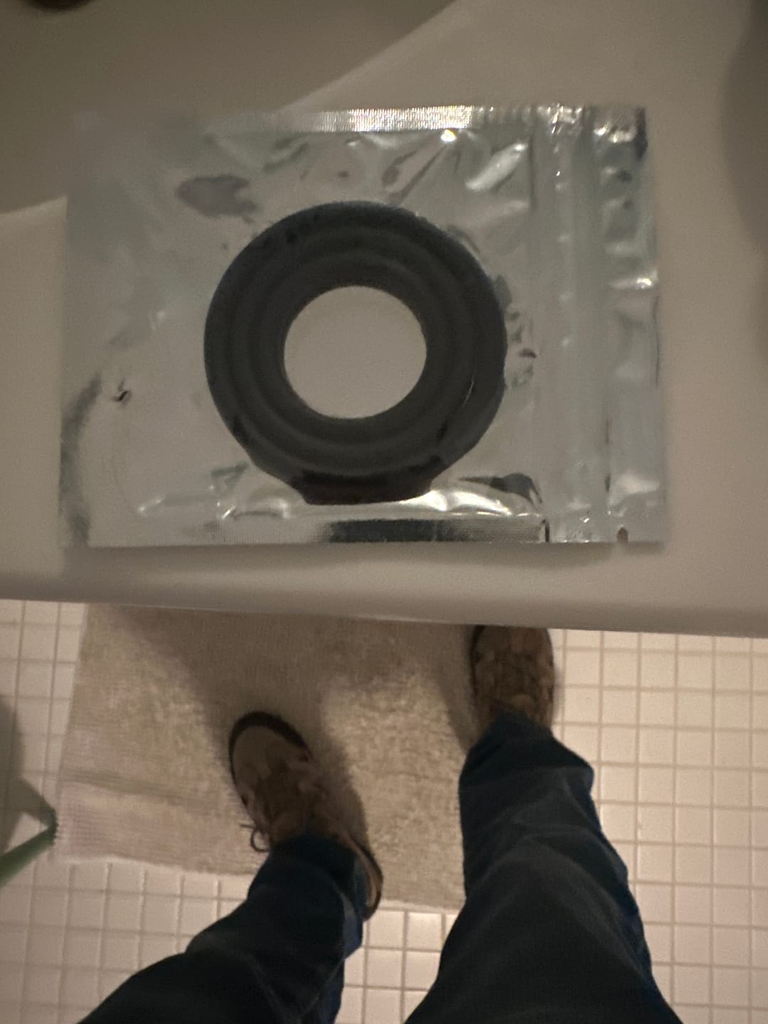 Customer photo review of Ball Stretcher Pack - 3 sizes