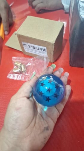 Customer photo review of Blue Ball Z Gear Shift Knob