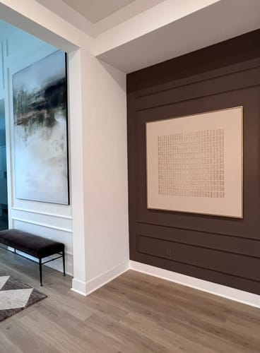 Customer photo review of Wabi-sabi Minimalist Painting #ABAS194