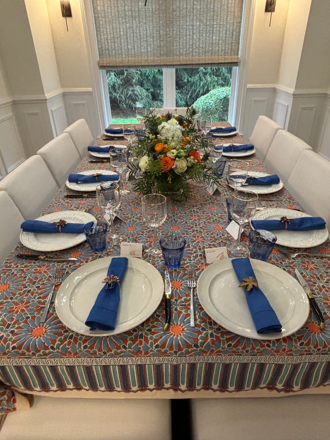 Customer photo review of Classic Hemstitch Napkins