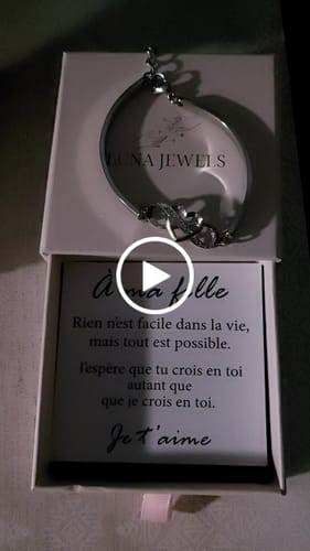 Customer video review of Bracelet tressé en cuir - A mon fils | N'oublie jamais que je t'aime