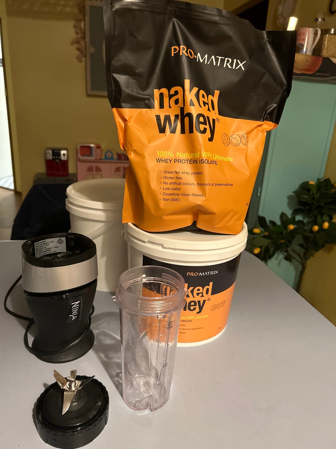 Customer photo review of 2kg UNFLAVOURED, Isolate NAKED WHEY