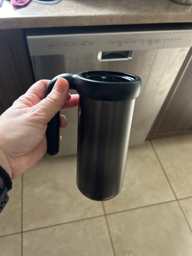 Customer photo review of 16 oz Mocha Travel Mug