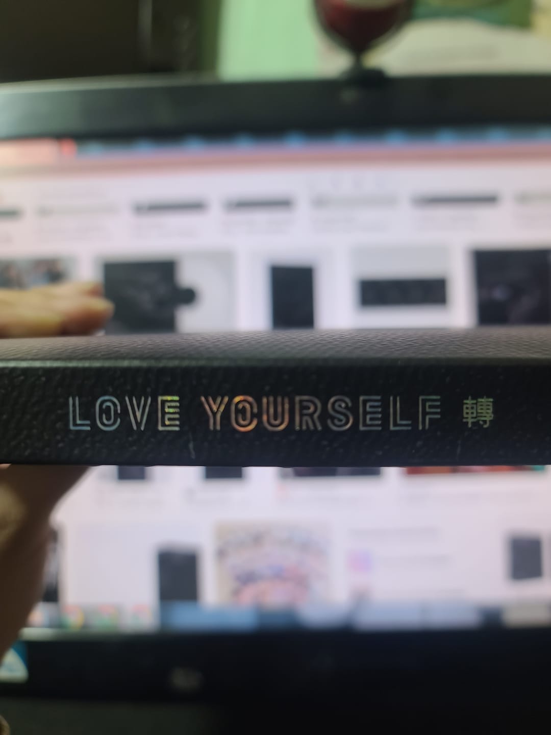 Customer photo review of BTS - 3RD FULL ALBUM LOVE YOURSELF 轉 TEAR