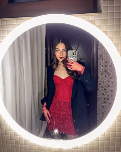 Customer photo review of Laci Mini Dress