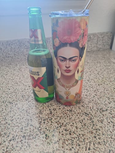 Customer photo review of La Chingona Mexicana Stainless steel tumbler