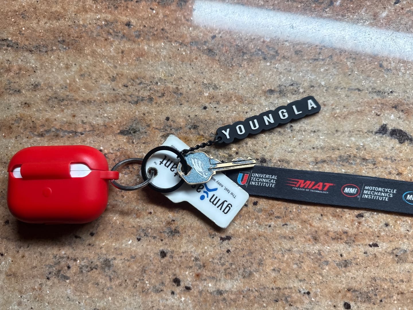 Customer photo review of 931 YoungLA Keychains