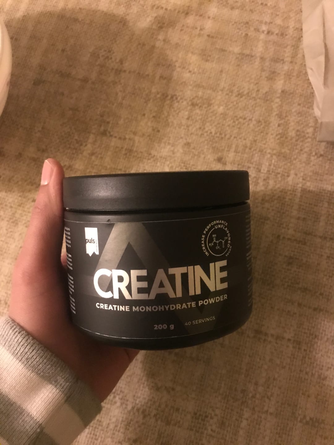 Customer photo review of Creatine Unflavored 200 g