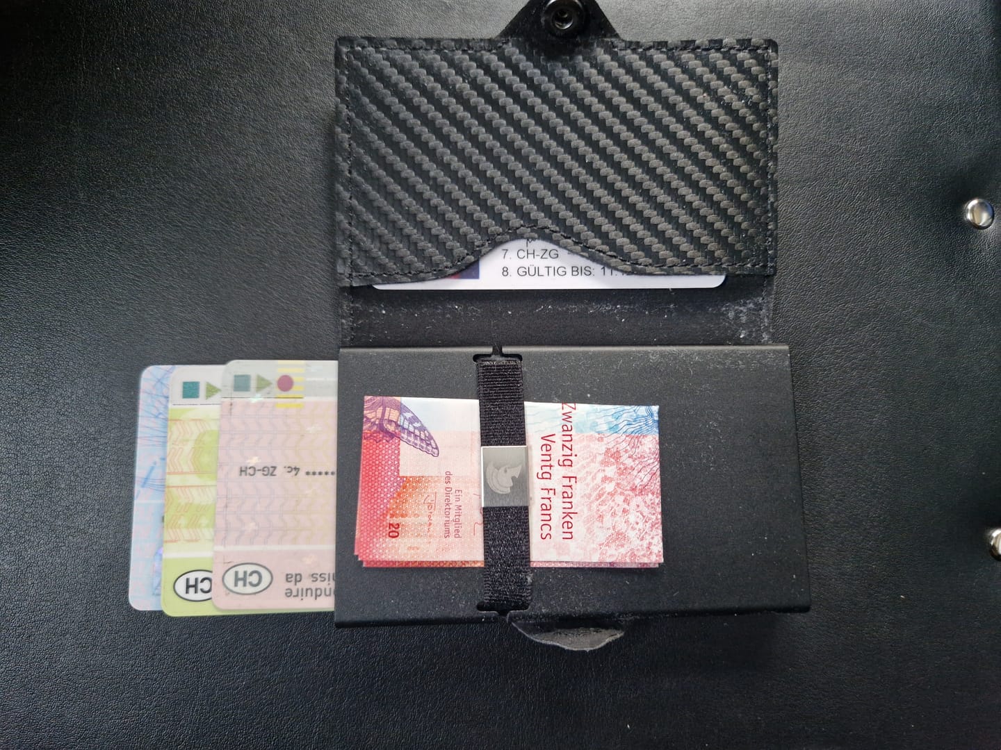 Customer photo review of Slim Wallet