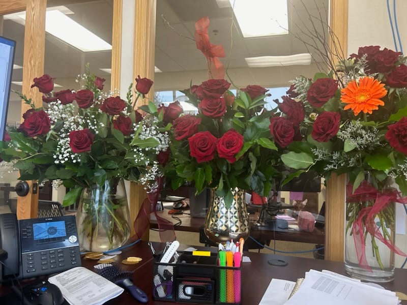 Customer photo review of Black Magic Red Rose