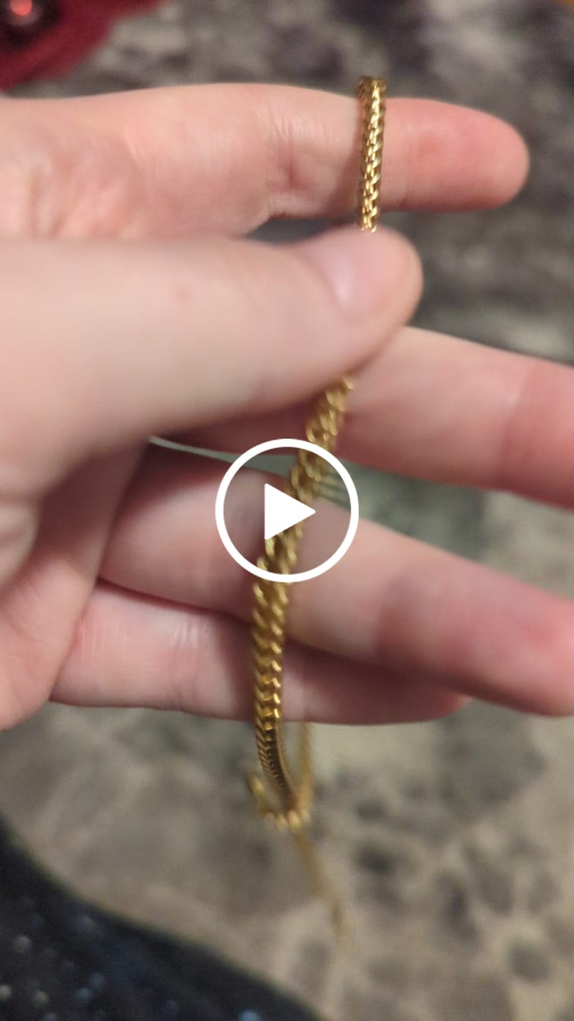 Customer video review of Franco Chain (Gold)