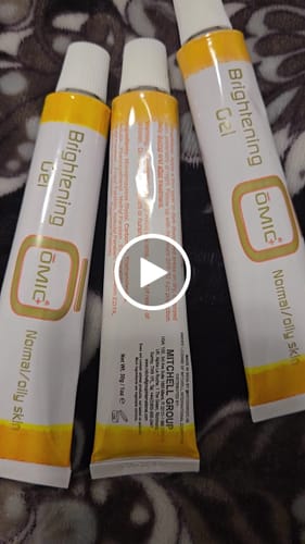 Customer video review of Omic Brightening Gel 30g
