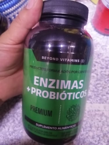 Customer photo review of Enzimas + probióticos Y prebióticos