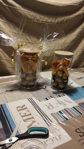 Customer photo review of Personalisiertes Geschenk-Glas"Erzieherin mit Herz" + Spruch | + weitere Berufe