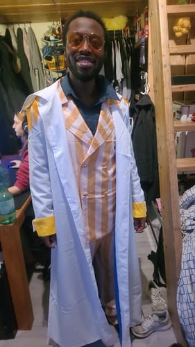 Customer photo review of One Piece Borsalino Kostüm Cosplay Halloween Karneval Outfits