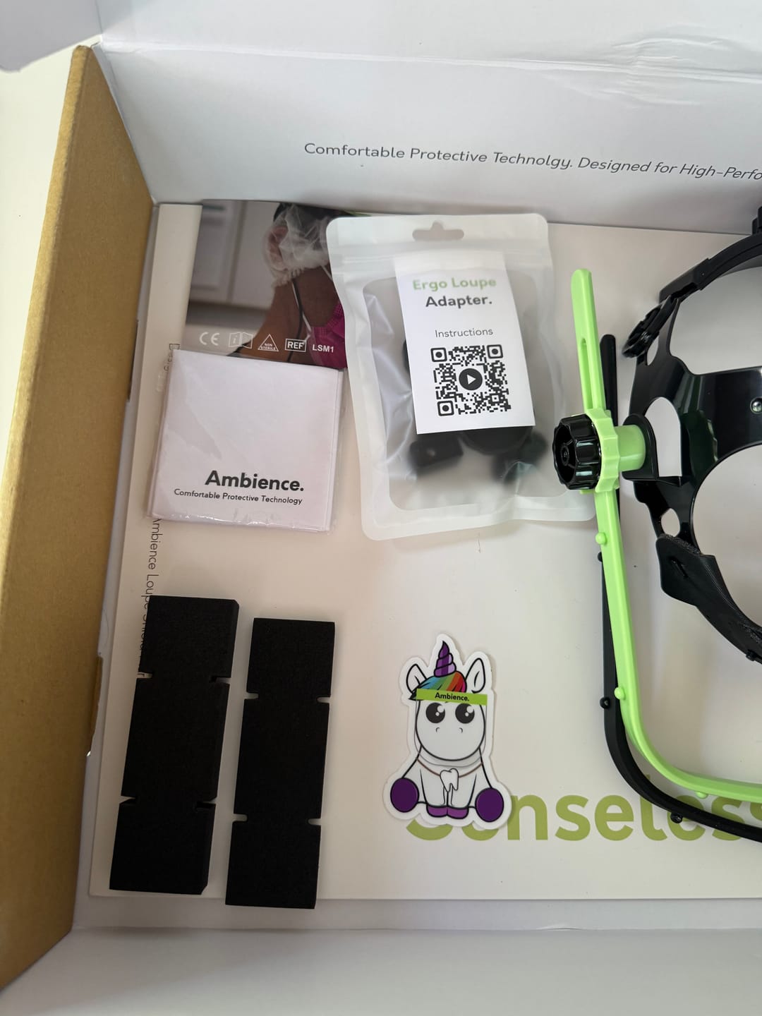 Customer photo review of Ergo Loupe Adapter