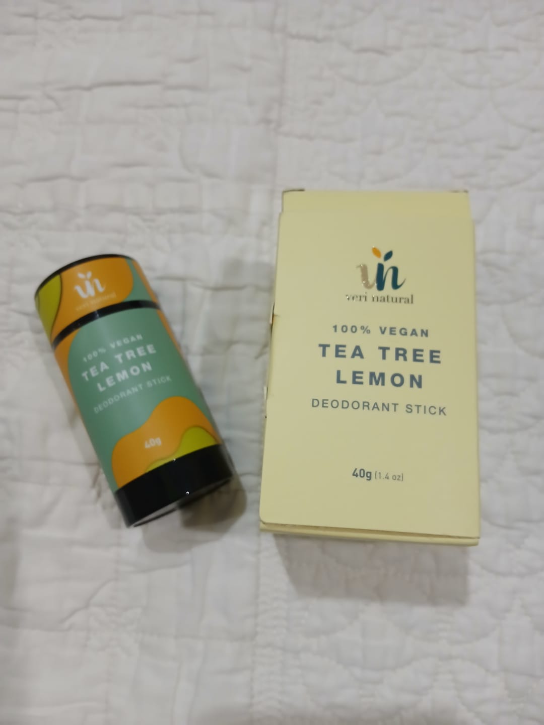 Customer photo review of Veri Natural Deodorant Stick