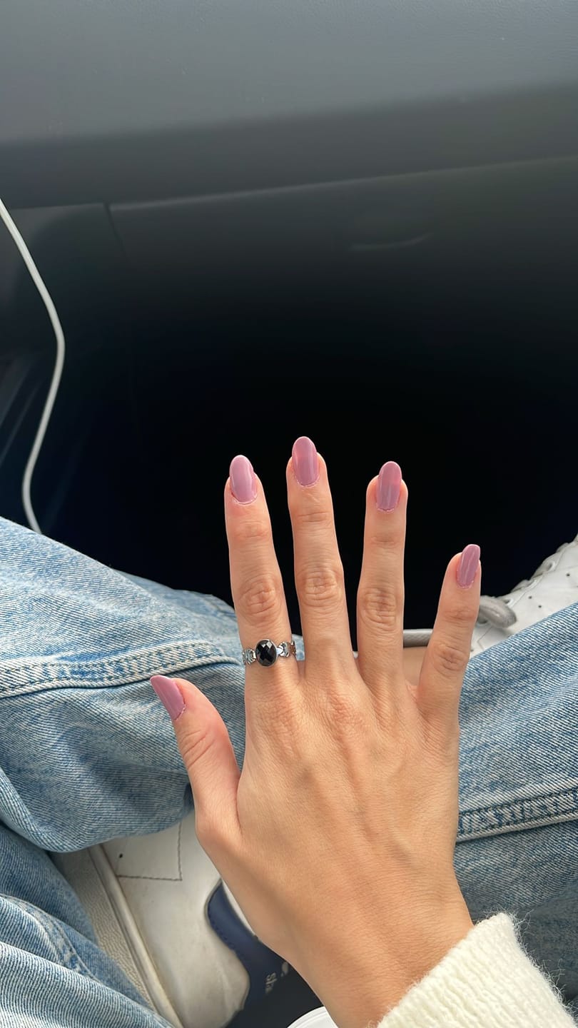Customer photo review of Smalto Semipermanente LCI -  Rosa velato