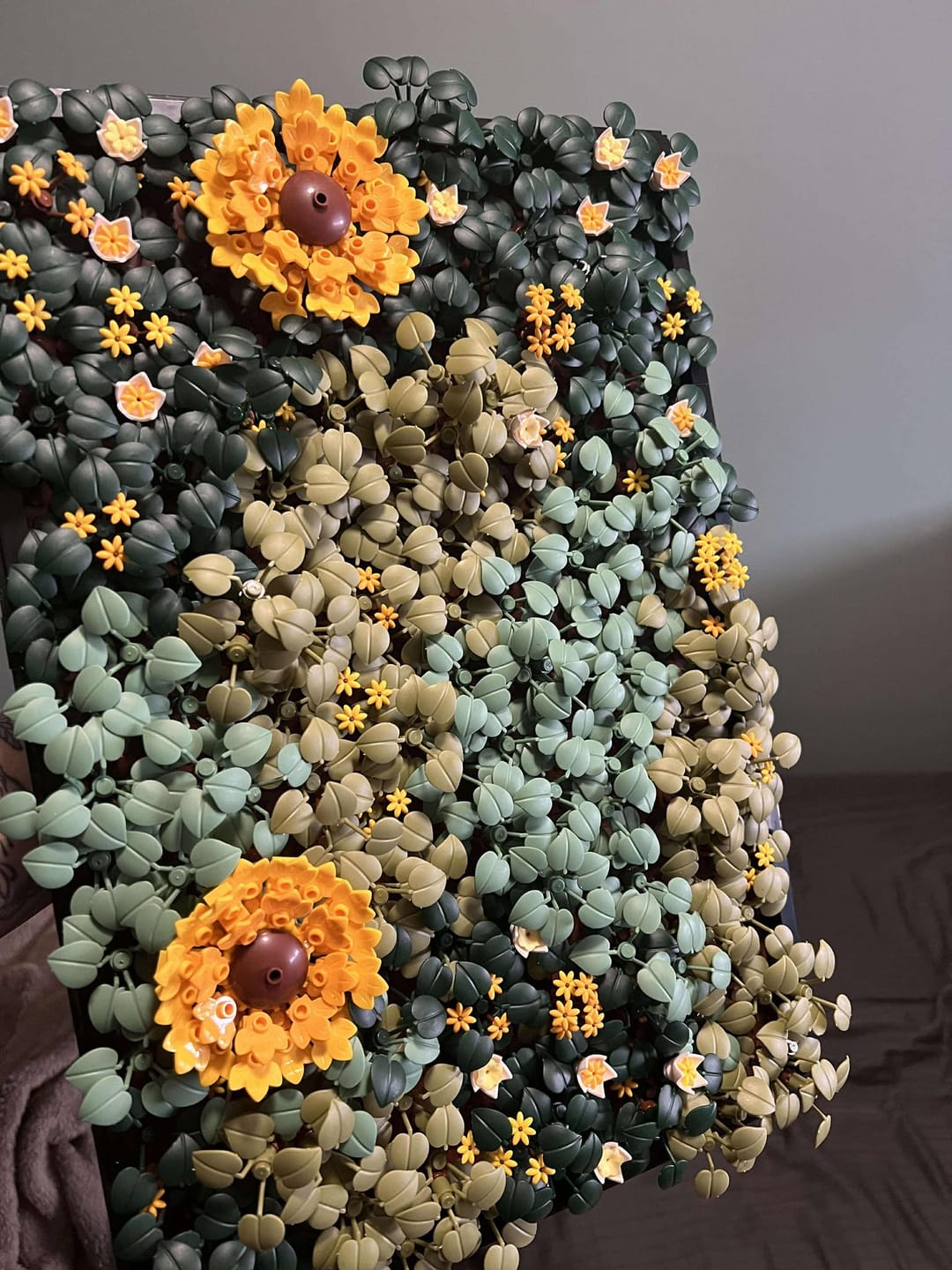 Customer photo review of Sunflower Moss Garden