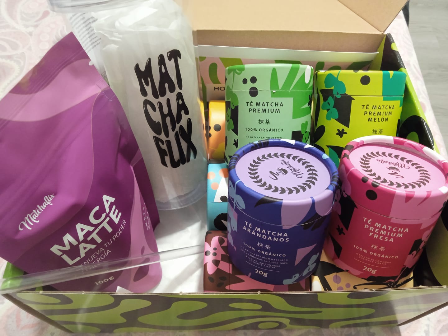 Customer photo review of Maca Latte