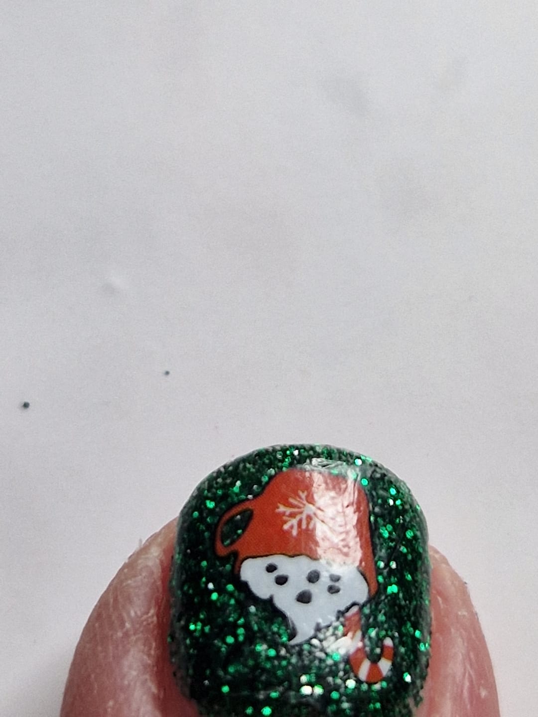 Customer photo review of Deep Forest Glamour Dipping Powder
